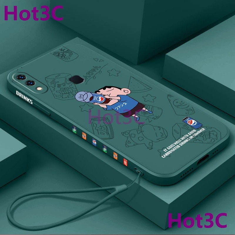 เคส For Vivo V9 / V9 Younth / Y85 / V11i tpu KLXX แฟชั่นเด็กแขวน String สําหรับคู่สาวโทรศัพท์มือถือกรณี