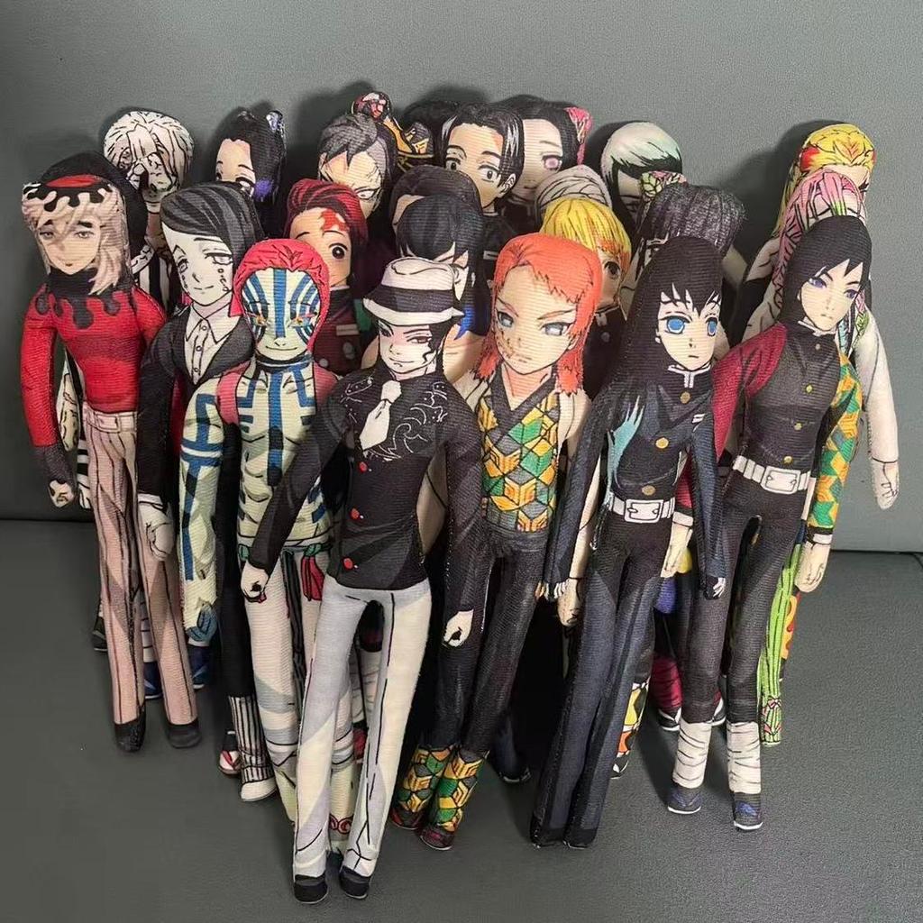 Demon Slayer Plushie Kamado Tanjirou Kamado Nezuko Shinazugawa Sanemi Agatsuma Zenitsu Hashibira Ino