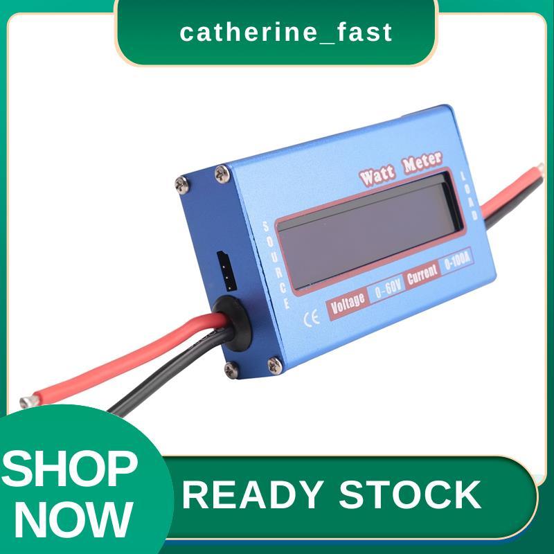 In Stock Digital Wattmeter Watt Meter Power Meter DC 60V 100A Balance Voltage Battery Checker