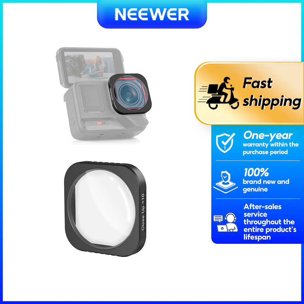 NEEWER LS-C40 10X เลนส์มาโครเข้ากันได้กับ Insta360 Ace Pro/Ace Pro 2