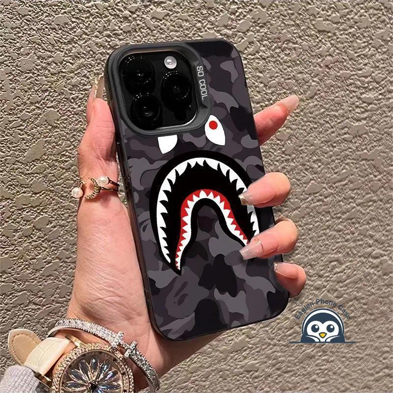 SAMSUNG Cool Camouflage SharkสําหรับSamsung Galaxy A10S M10S A06 A05 A05S A04 A04E A03 Core M04 F04 