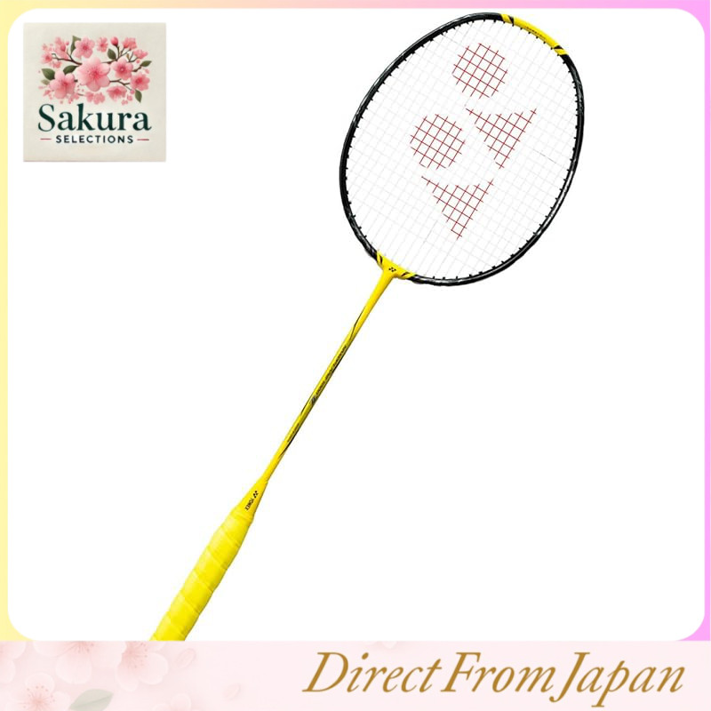 YONEX Nanoflare 1000Z Badminton Racket with Case - Made in Japan, Lightning Yellow