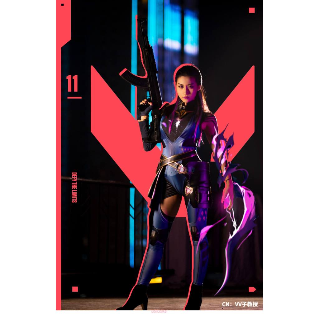 ชุดคอสเพลย์ VALORANT Reyna