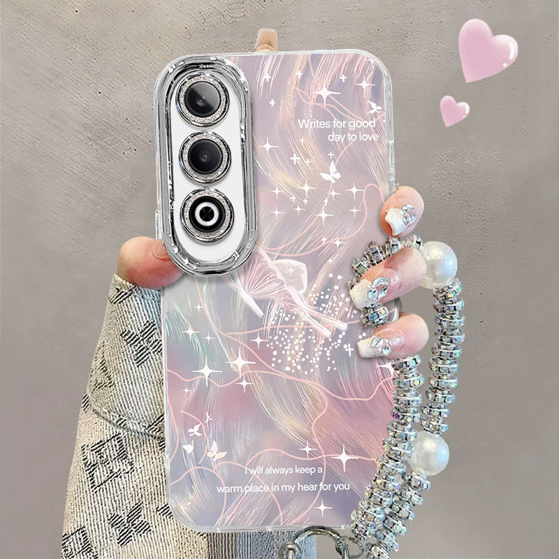 เคสออปโป้a3x เคส oppo a3x 5g เหมาะสําหรับ oppoA3x เคสโทรศัพท์ PKD130 สายผีเสื้อ oopo α 3x รวมทุกอย่า