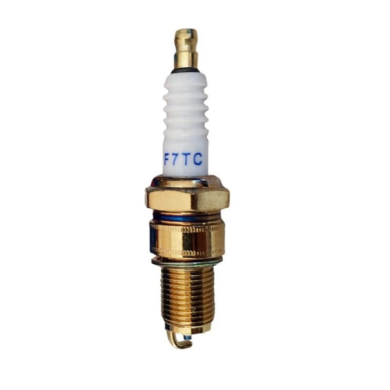 F7TC Gas Engine Spark Plug L7T สำหรับเครื่องไถ/เครื่องตัดหญ้า/เลื่อย 10 ชิ้น พร้อมส่งฟรี