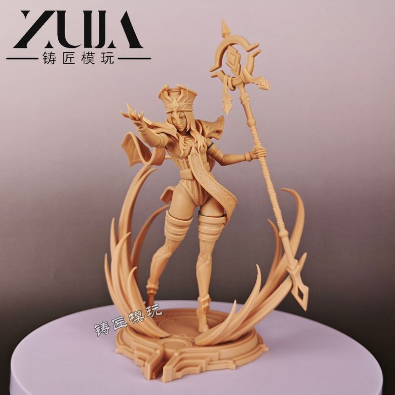 [ALLspark] World of Warcraft Prosecutor Maeenwhite Model Figure gk White Model Warcraft Game Model