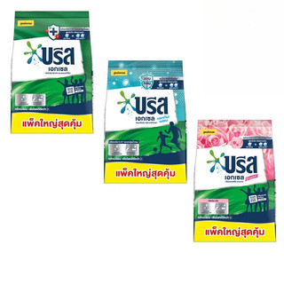 [ 1 แพ็ค] บรีส เอกเซล สูตรเข้มข้นสีเขียว / แอคทีฟ เฟรซ / คอมฟอร์ท 4000 กรัม BREEZE EXCEL WASHING POWDER  4000 G.