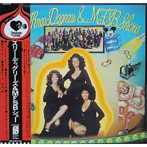 แผ่นเสียง The Three Degrees & MFSB - The Three Degrees & MFSB Show (Vinyl) (VG+) (2)