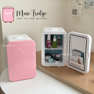 [MINIFRIDGE] 8L Skincare Mini Fridge type SQROUND Minifridge Portable Kulkas Kecil
