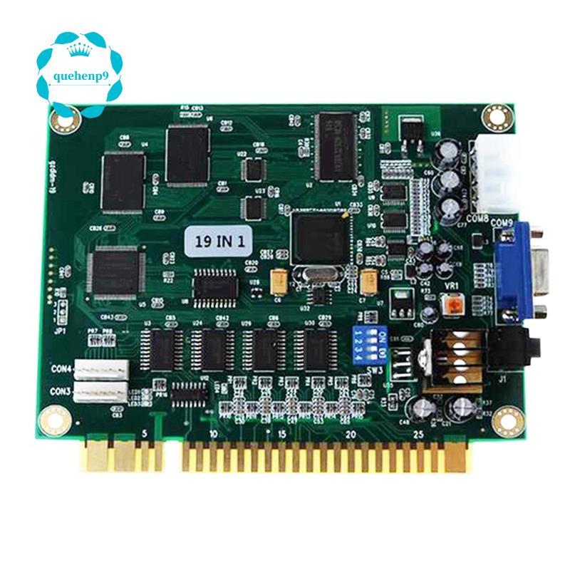 [Fast Q9]19 in 1 Classic Game Board VGA Output Game Board สําหรับเมนบอร์ด Jamma