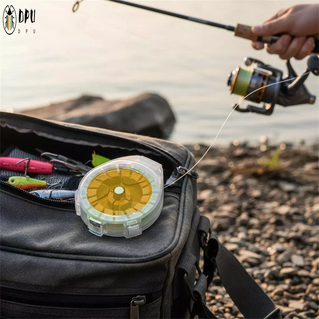 Lure Carbon Line Leader Case และ Quick Cut Anti Reverse Multi Function Spool Organizer สำหรับคนรักการตกปลา