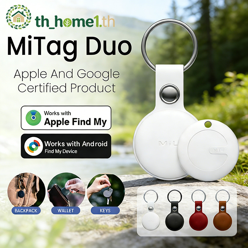 จัดส่ง กทม. ตัวติดตามบลูทูธ Mili MiTag กันน้ำ ตัวระบุตำแหน่งกุญแจ สัตว์เลี้ยง รองรับ Android