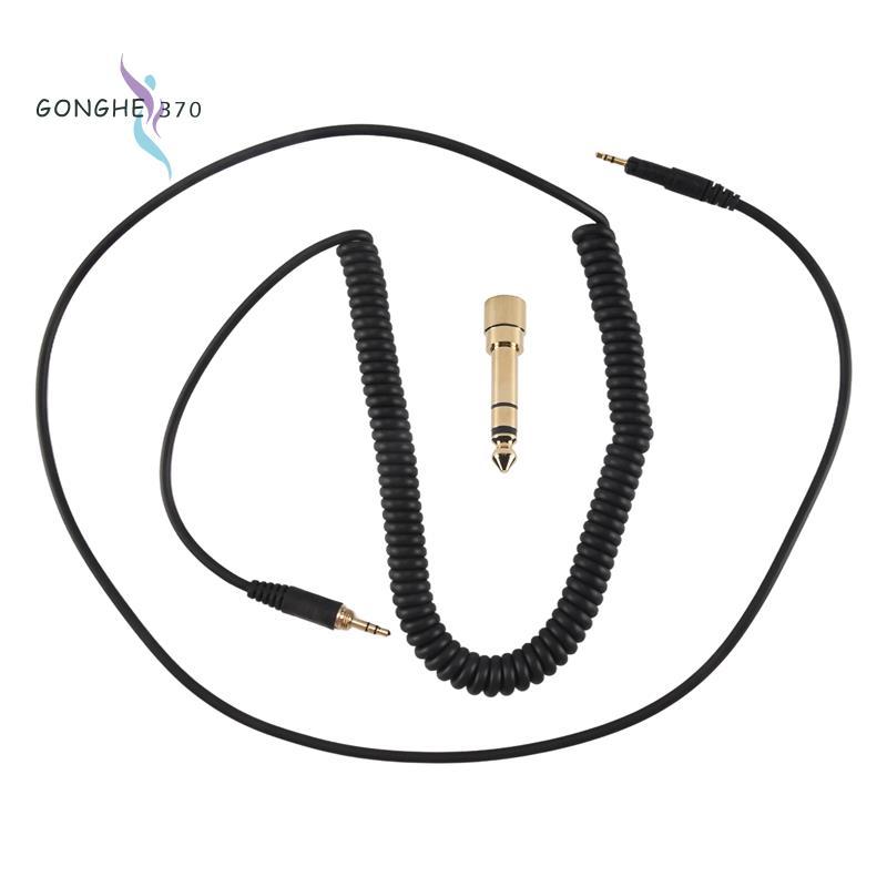 [gonghe370]สายสัญญาณเสียงทดแทนสําหรับหูฟัง M50X M40X สีดํา 23 AugT2