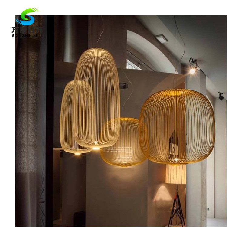 Postmodern Minimalist Pendant Light Designer Restaurant Villa Bar Table Living Room Bedroom Shop Eng