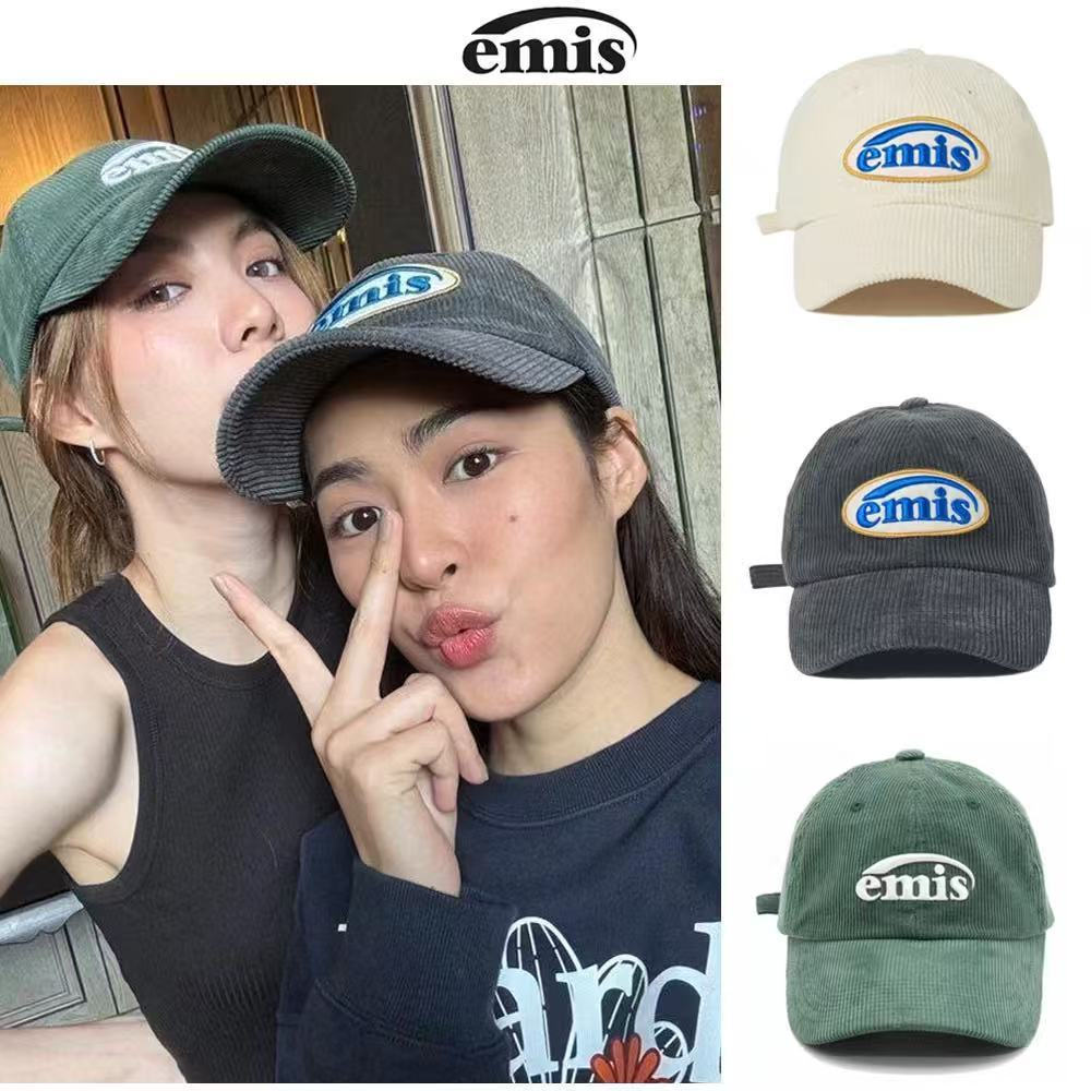 EMIS Autreys หมวกซันฮัทสไตล์เกาหลี ทำจากผ้าลูกฟูก