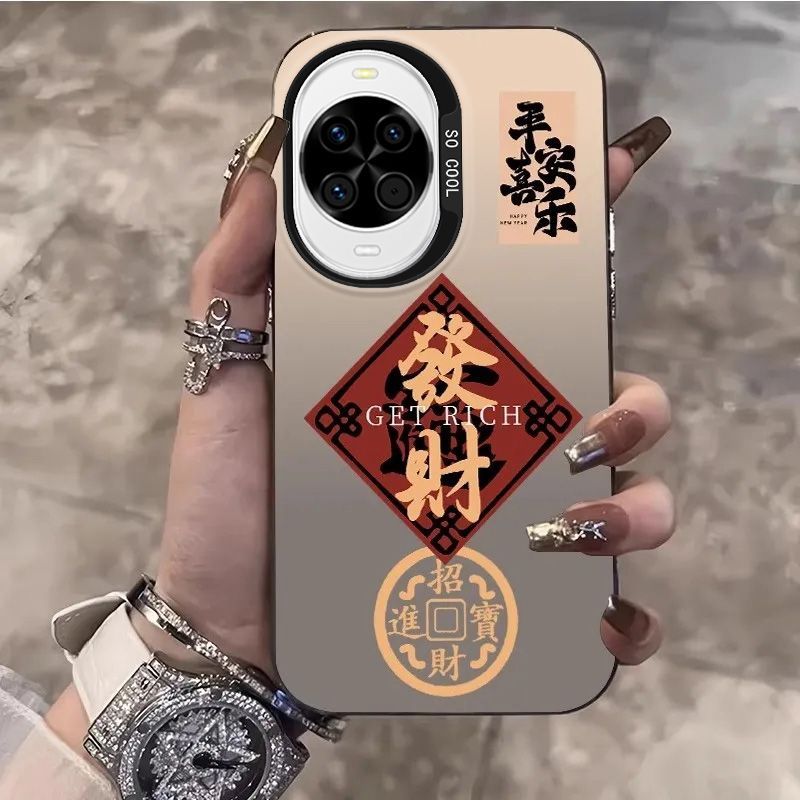 สําหรับ Huawei nova 14pro 13pro 14i Y73 14 13 เคสโทรศัพท์ปลอกรับ Rich Soft Edge Anti-fall Hard เกราะ