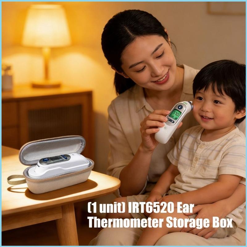 EZR Cushioned ภายในกระเป๋าสําหรับ IRT6500 IRT6520 เครื่องวัดอุณหภูมิหู Gentle Care