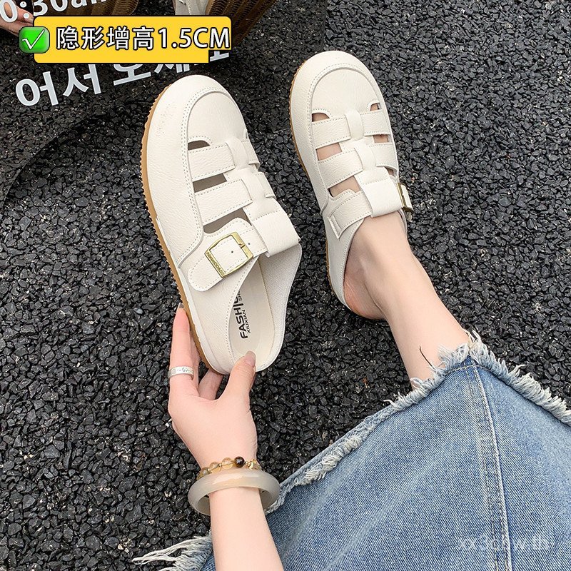 Rig Womens Shoes Slip-On Baotou Hole Slip-On Shoes