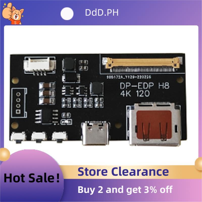 DP to EDP 4K 120HZ DIY4K Driver Board 4K 2K 1080 อะแดปเตอร์สําหรับจอแสดงผลแบบพกพา (A) ใช้งานง่าย