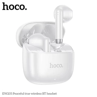 HOCO EW205 หูฟังไร้สาย TWS ดีไซน์มินิ Semi In-Ear กันน้ำ IPX4 เสียง Hi-Fi เบสลึก บลูทูธ 6.0 หูฟังบลูทูธ hc3