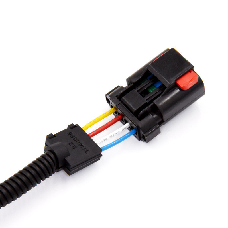 เหมาะสําหรับ Ford 6.0L ดีเซล 05-07Y Preheating ปลั๊กสายไฟ Co-pilot ด้านข้าง 4C2Z12A690AB 904-453