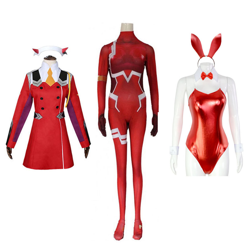 National Team Female Lead 02 Cosplay Costume Strelitzia Darling in the Franxx/DFXX Cosplay Costume