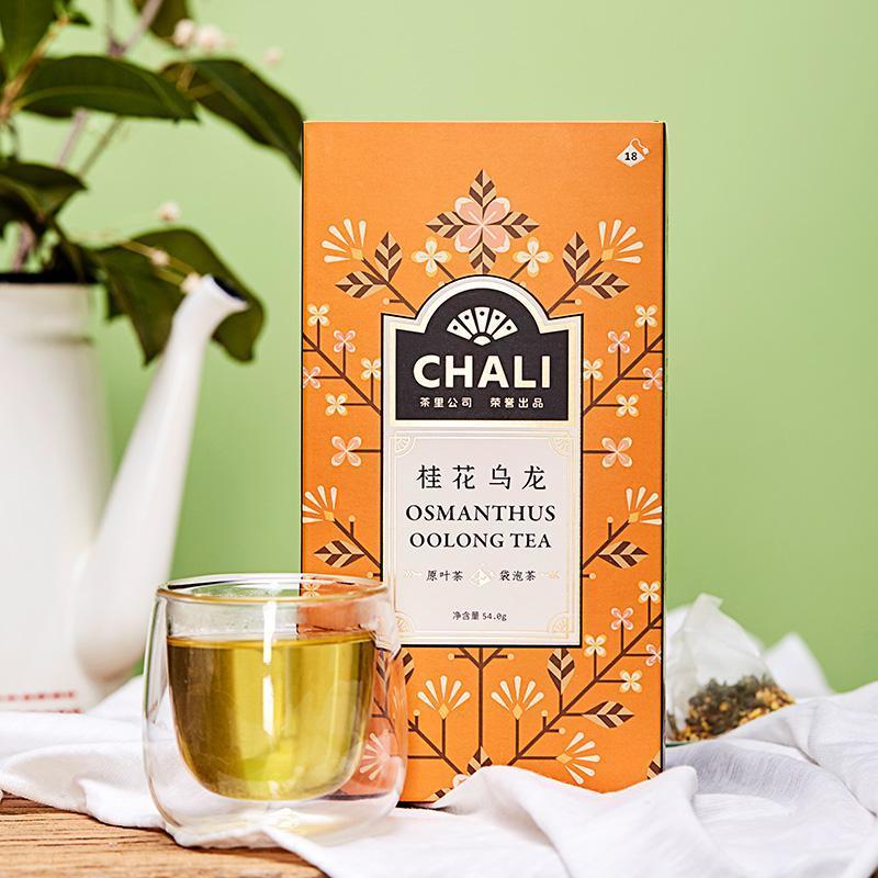 2025 สินค้าใหม่ ชา CHALI Osmanthus Oolong Tea ชาดอกไม้ Licorice Tieguanyin กระเป๋า Brew ใบชา Cold Br