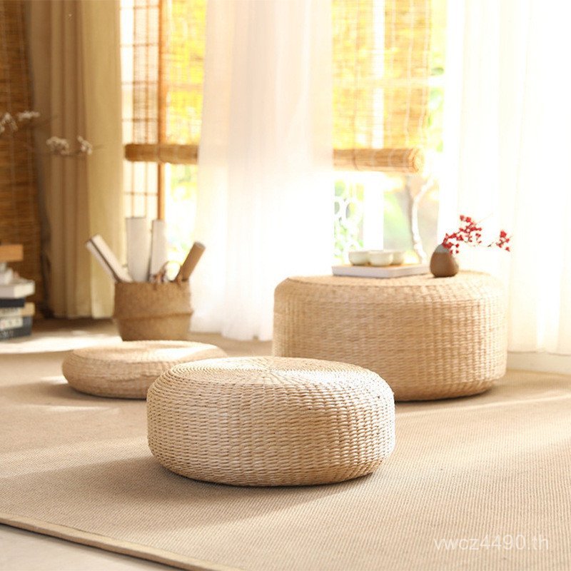 Leap Futon การทําสมาธิห้องชารอบ Xiubang นั่ง Zen Pier Futon สํานักงานฟางเบาะ Cross-Border Floating G