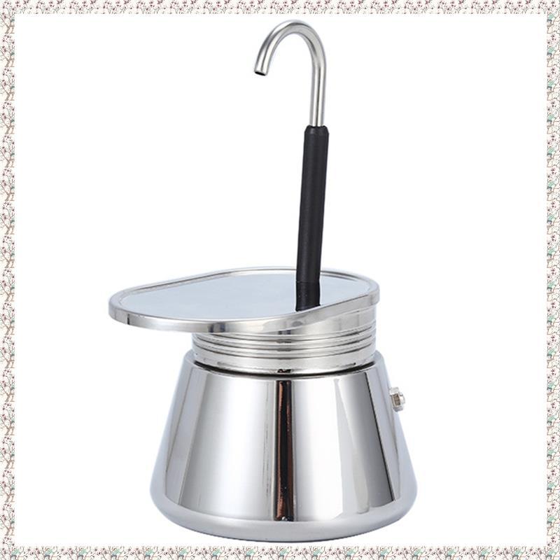 [kjyxgsncsjxsm] 304 สแตนเลส Mocka Moka Pot หลอดเดียว 50ml อาหารลื่นหนากรอง