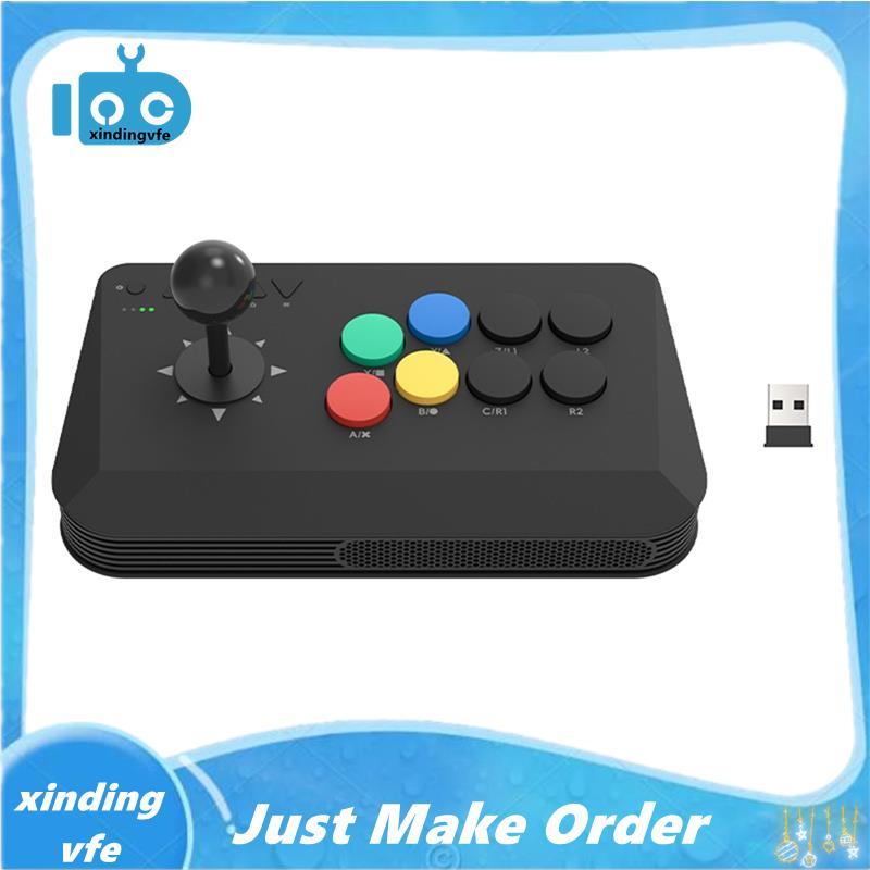 Y3A Max Wireless Stick จอยสติ๊ก Universal Multi-System Fight Game Controller สําหรับ PC Android I0S 