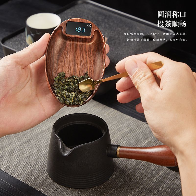 เครื่องชั่งใบชา, เครื่องชั่งเมล็ดกาแฟ, เครื่องชั่งในครัวขนาดเล็ก, ที่ตักชาดิจิตอล, เครื่องชั่งดิจิตอลสําหรับใช้ในบ้าน ราคา ถูกที่สุด ดีลบีเคเค แกลเลอรีภาพที่ 4