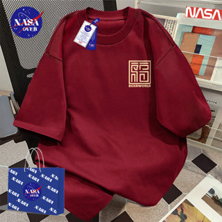 【จัดส่งตลอด 24 ชั่วโมง】🔥NASA แขนสั้น ฤดูร้อน ยูนิเซ็กส์ over…