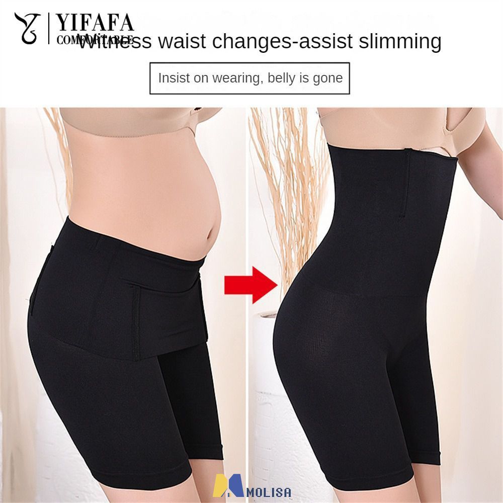 กางเกงชั้นในเอวสูงยกกระชับหน้าท้องหลังคลอด MOLISA