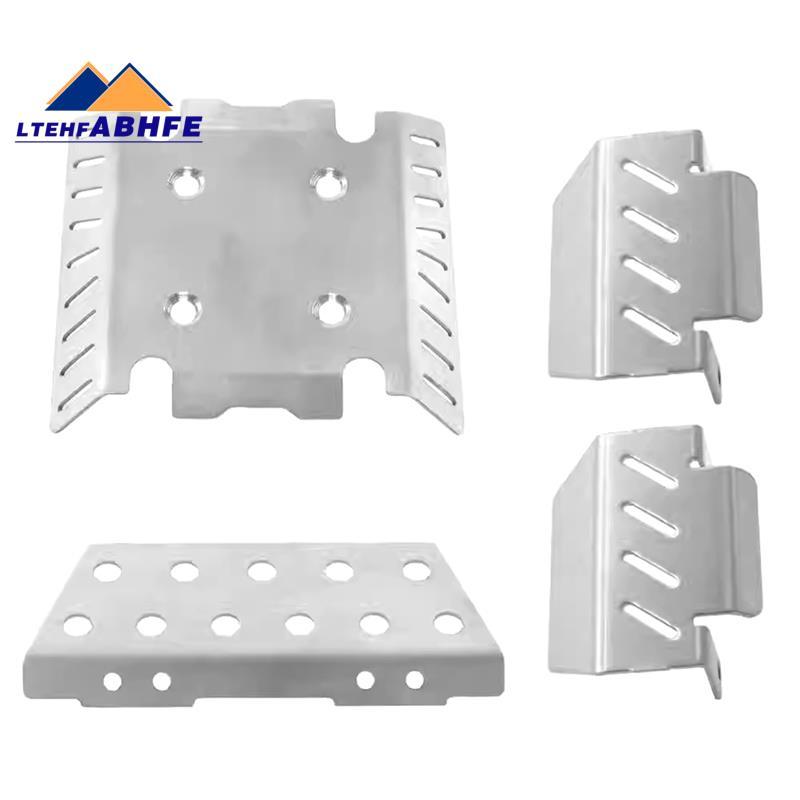 [ขายร้อน L]ชุดแชสซีโลหะ + ชุดฝาครอบขวานสําหรับ 1/8 Allrock 1/8 H8h V1v2 RC อะไหล่รถยนต์