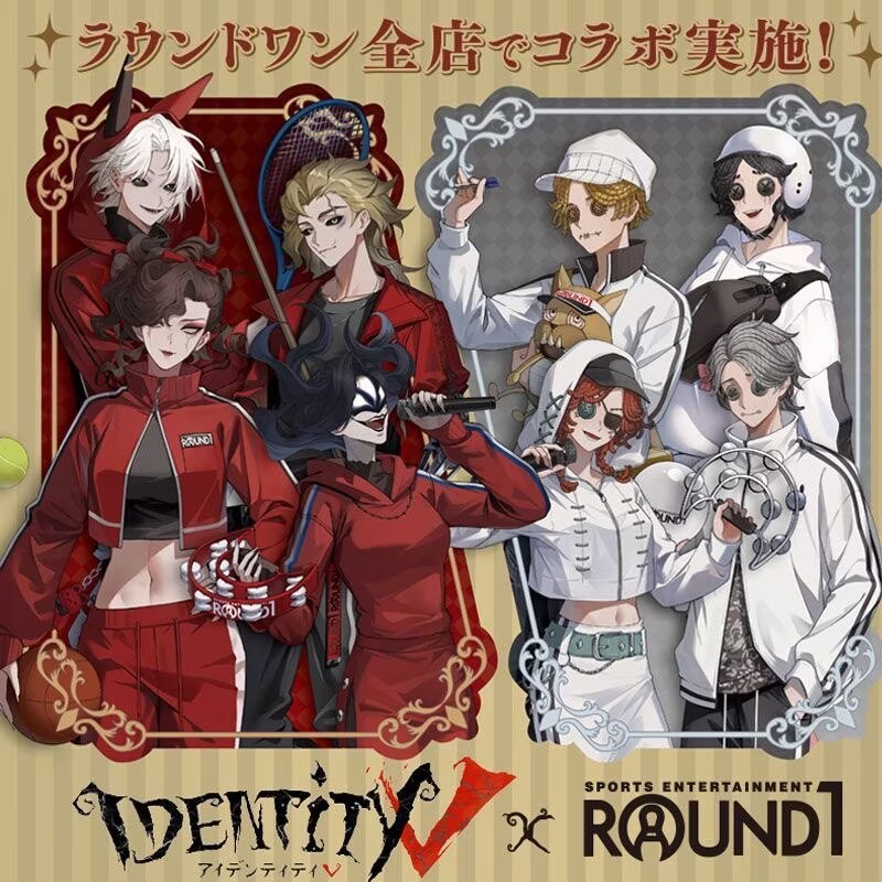 Identity V ROUND1 Manor Red Vs White Battle - อะคริลิค Standee Game Collaboration Collectible