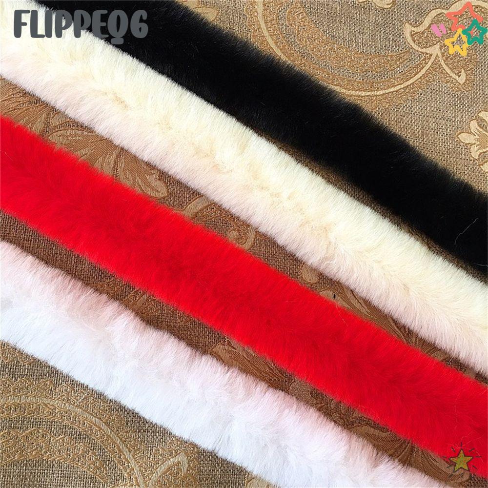 FLIPPEQ6 Furry Ribbon Trimming Ribbon Scarf DIY Craft 100cm