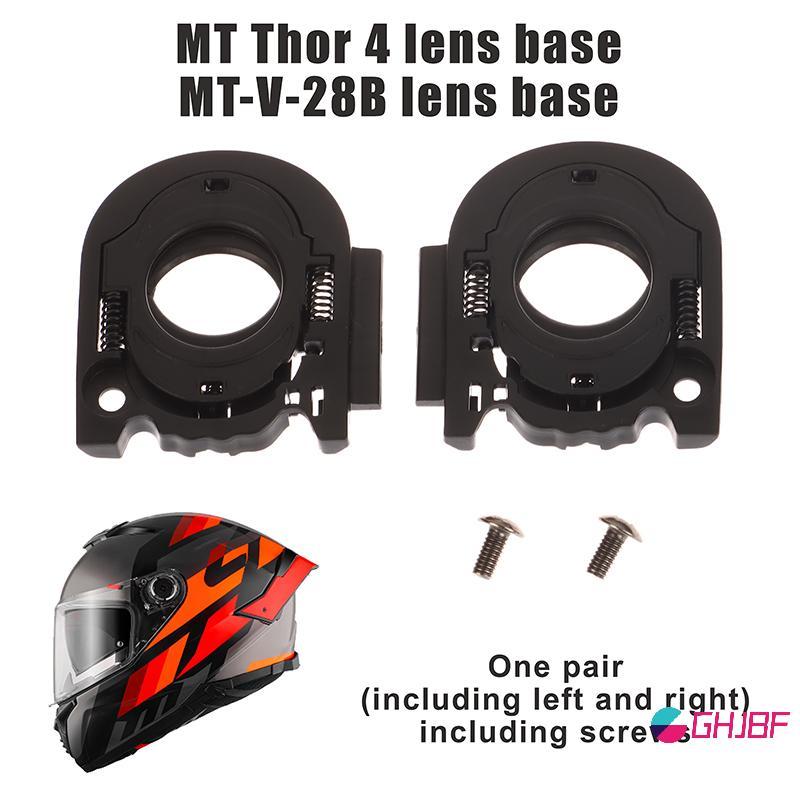 GHJBF] 1 คู่หมวกกันน็อคปกปกมืออาชีพติดตั้งง่ายเปลี่ยนด้วยสกรูสําหรับ MT คอเต่า Thunder 4 Mt-v-28B Su