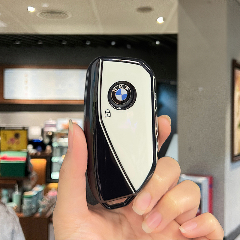 9 ️ ⃣ ฝาครอบกุญแจ BMW เฉพาะ 24 รูปแบบ 5 Series X5X1/7 Series/iX1/X6/i5/X7/i7 ใหม่รถหัวเข็มขัดกรณีหญิ