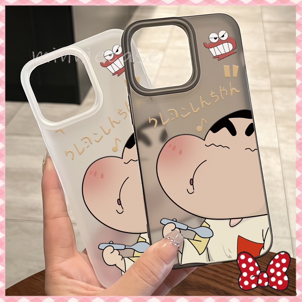 shin เคสสำหรับไอโฟน17 11 12 13 14plus 15PRO 16promax โปร่งใส สครับ กรณีมือถือ ป้องกันการชนกัน6/7/8PLUS X/XR/XS PROMAX