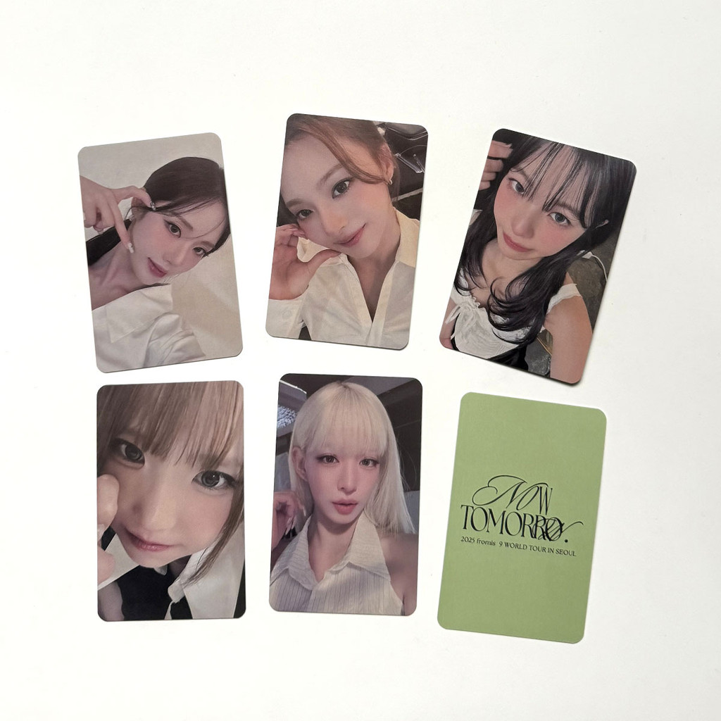 5 ชิ้น ais_9 ตอนนี้ TOMORROW การ์ด Lomo จากอัลบั้ม 20 ของของเรา Lee Sae Rom Song Ha Young Photocards
