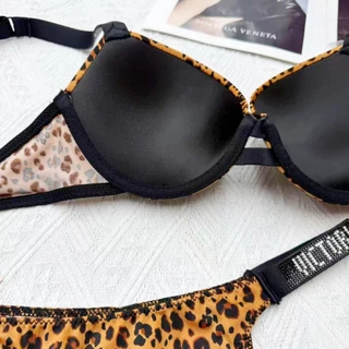 สไตล์ใหม่ 2 ชิ้นชุดสายคล้องไหล่ Rhinestone 3/4 ถ้วยชุดชั้นใน Push-Up Bra + ชุดกางเกงบิกินี่, อัพเกรดใหม่ Lucky สีม่วง SWLX