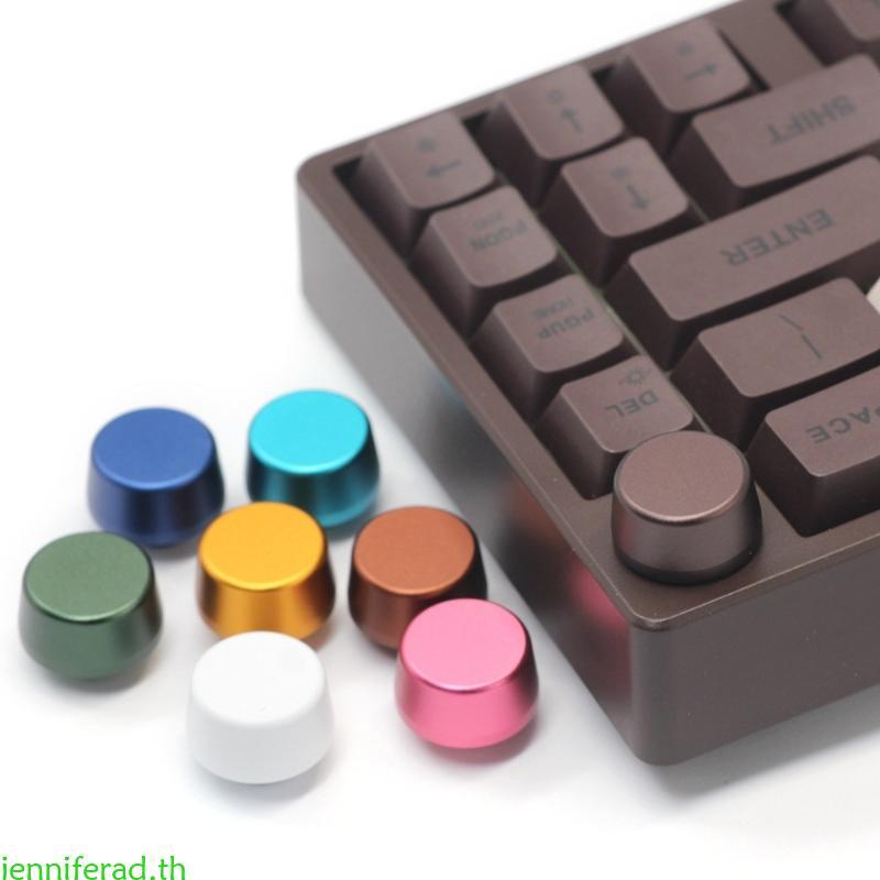Jenniferad ปุ่มคีย์บอร์ดโลหะที่ปรับแต่งได้ Smooth to Operate สําหรับ C65 FEKER IK65 คีย์บอร์ดเกมกล