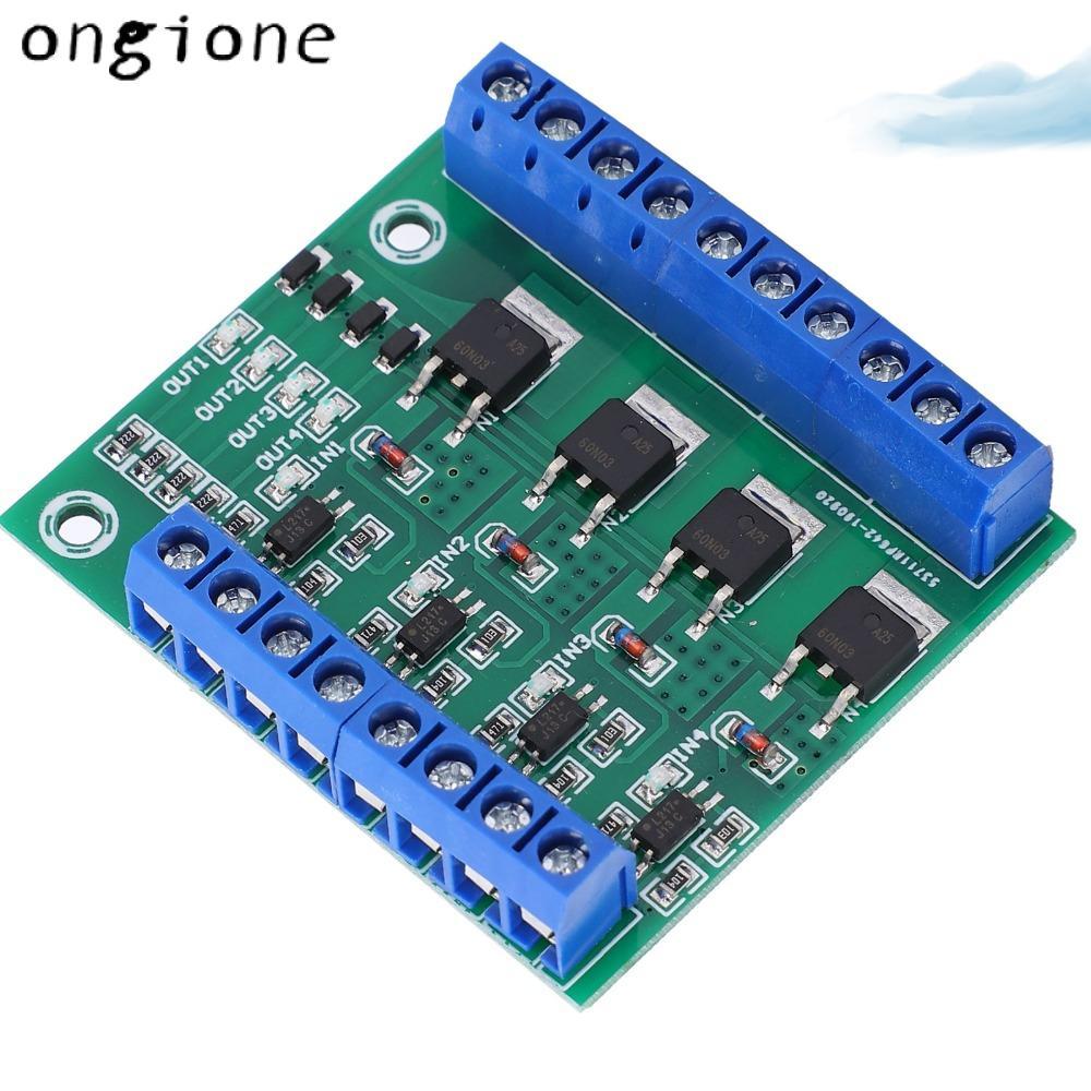 ONGIONE 4‐Way MOS Tube Module, 4 Channel PWM 3-20V Field Effect Tube Module, Electronic Circuit YYNM