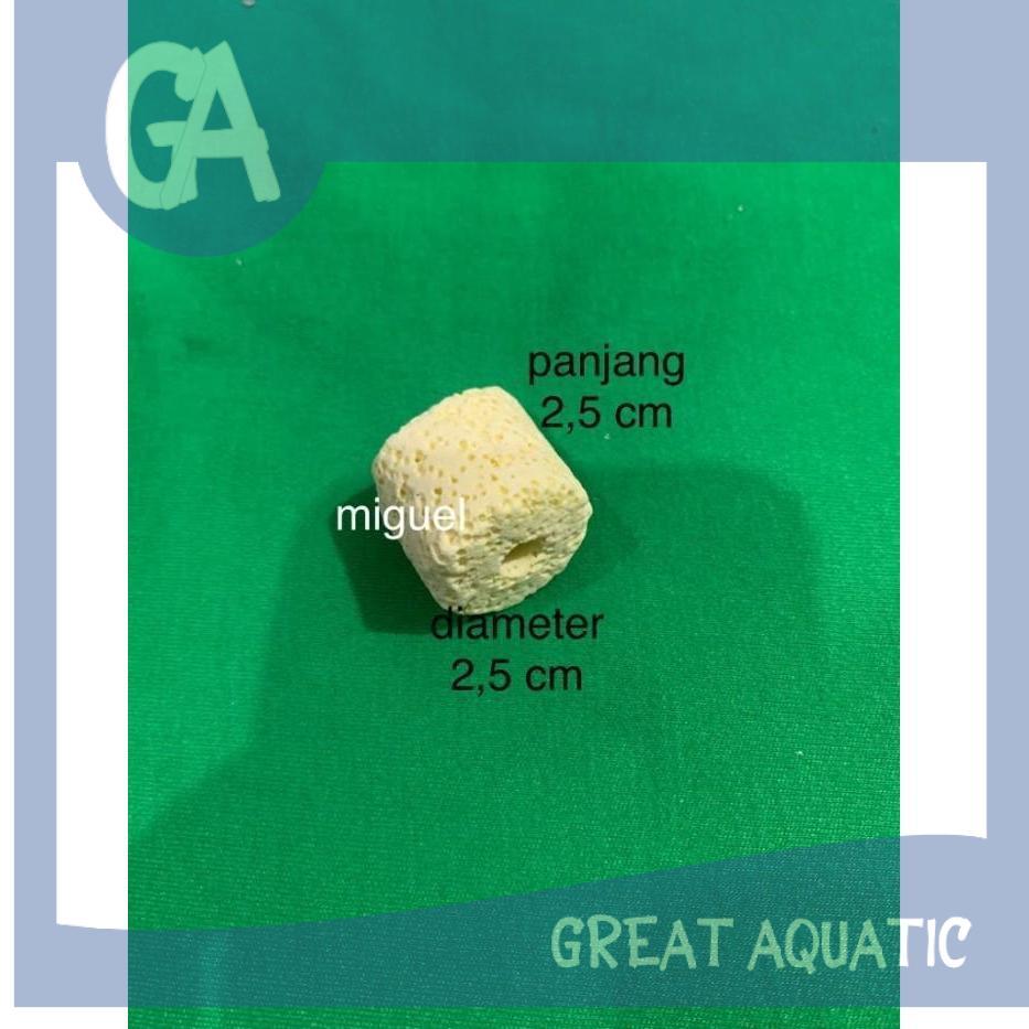 BACTERIA HOUSE วัสดุกรอง YELLOW PORE RING แบคทีเรีย HOUSE 1 KG