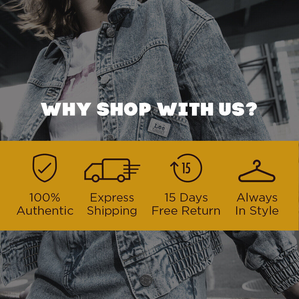 LEE กางเกงยีนส์ผู้หญิง เอวสูง ทรงตรง รุ่น LE F125WSTRC16 สียีนส์เข้ม - รูปที่ 6