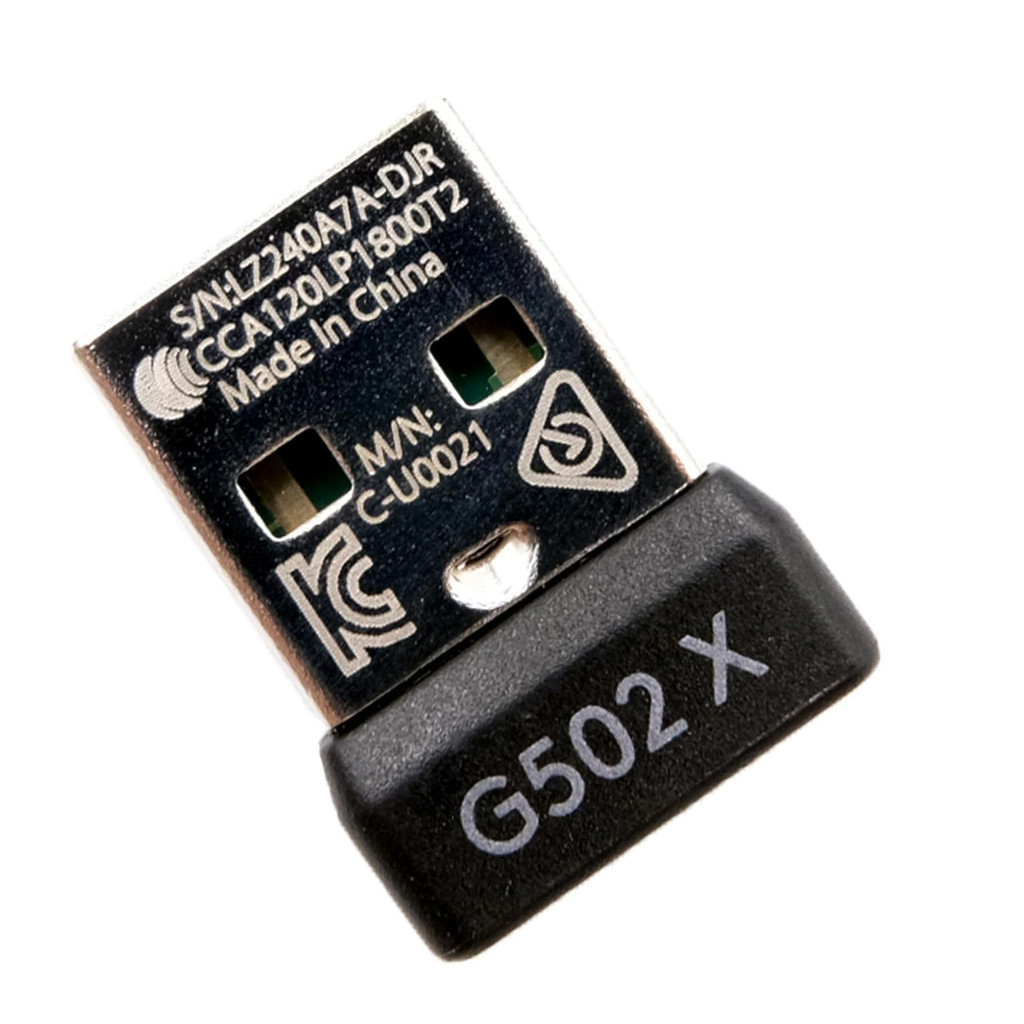 อะแดปเตอร์รับสัญญาณ Dongle USB สําหรับเมาส์สําหรับเล่นเกม Logitech G502X/G502X PLUS