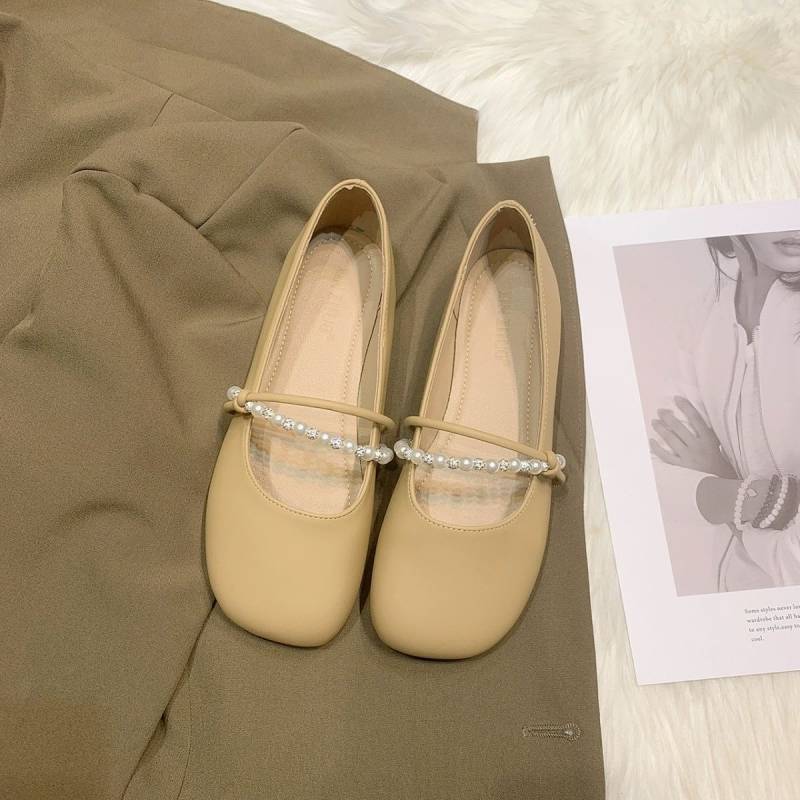 Gentle Flat Shoes Mary Jane Shoes with Skirt Soft Sole Shoes Gentle Flat Shoes Mary Jane Shoes with 