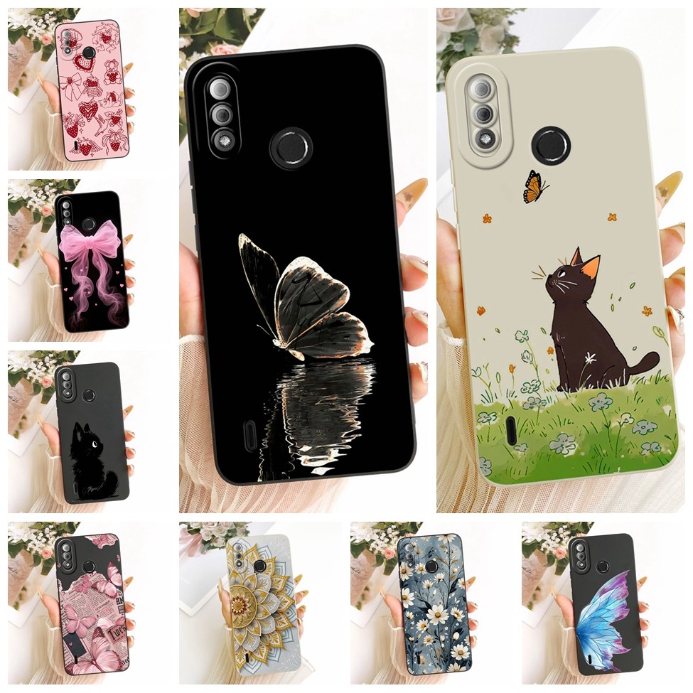 ITEL A56 Casing ITEL A56 Pro Cover Fashion Cartoon Cute Funny Painted Silicone Phone Case