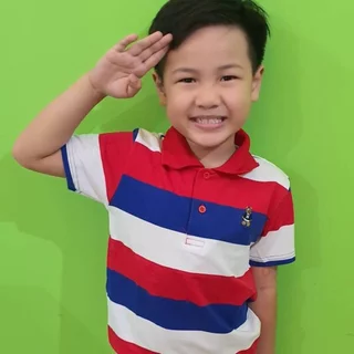 เสื้อโปโลเด็กสีพื้น ผ้านุ่ม ส่งในไทย