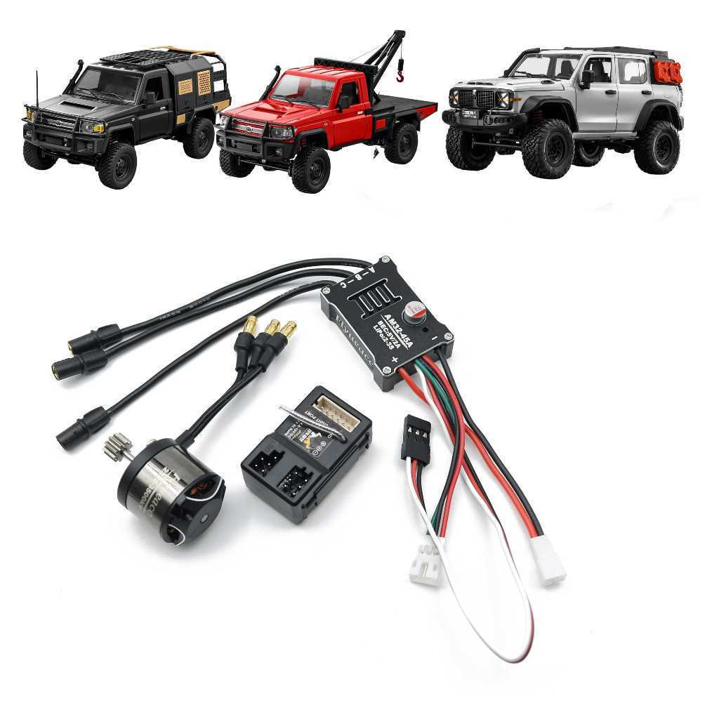 ZenithRC อัพเกรดชุด 2322 3500KV Outrunner มอเตอร์ไร้แปรง AM32 45A FOC ESC สําหรับ MN300 MN300S MN82 MN82P MN82S MN78 MN168 MN99SV2 MN98V2 1/12 รถปีนเขา Off-road รถ